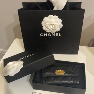 chanel FLAP CARD HOLDER